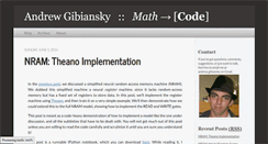 Desktop Screenshot of gibiansky.com